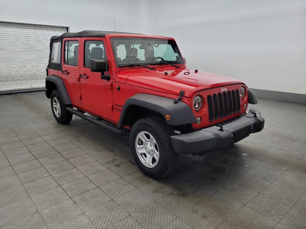 used 2017 Jeep Wrangler Unlimited car, priced at $21,995