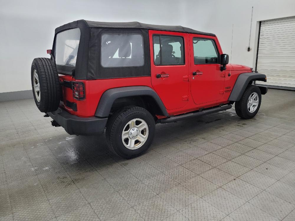 used 2017 Jeep Wrangler Unlimited car, priced at $21,995