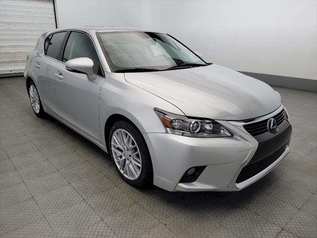 used 2016 Lexus CT 200h car, priced at $23,595