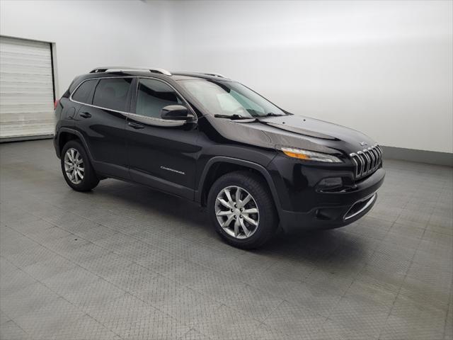 used 2018 Jeep Cherokee car, priced at $21,295