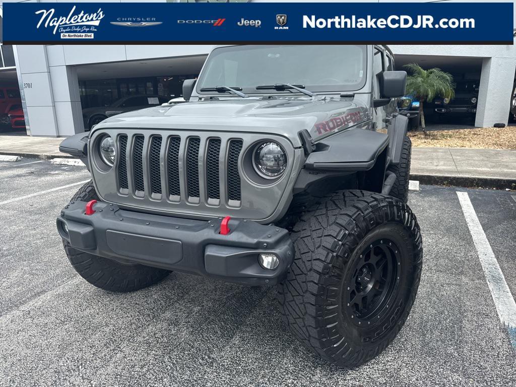 used 2018 Jeep Wrangler Unlimited car, priced at $17,992