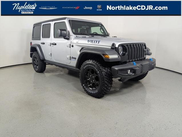 used 2023 Jeep Wrangler 4xe car, priced at $28,398