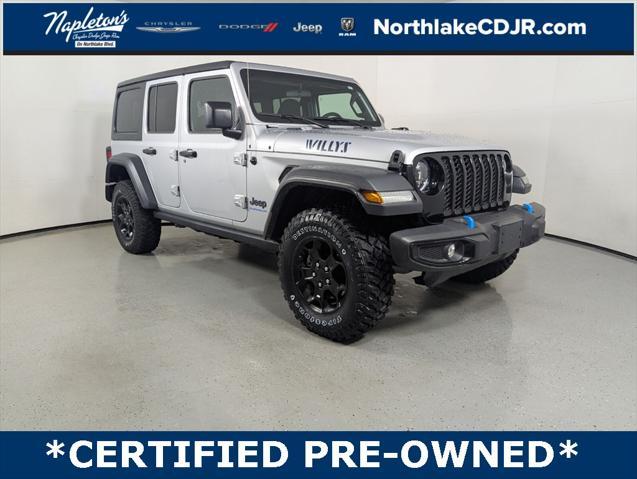used 2023 Jeep Wrangler 4xe car, priced at $28,398