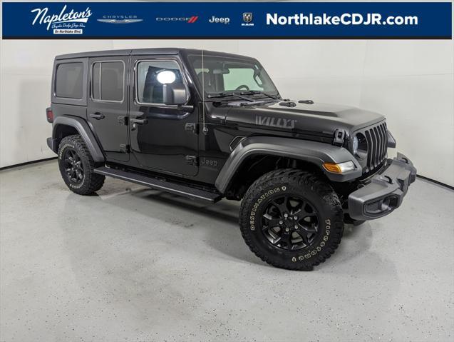 used 2021 Jeep Wrangler car, priced at $28,900