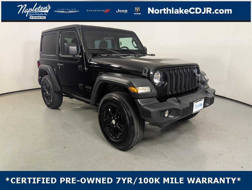 used 2022 Jeep Wrangler car, priced at $25,988