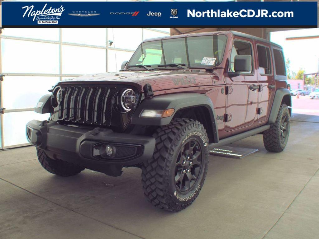 used 2022 Jeep Wrangler car, priced at $30,688