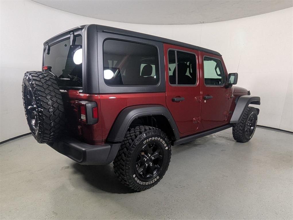 used 2022 Jeep Wrangler car, priced at $29,488