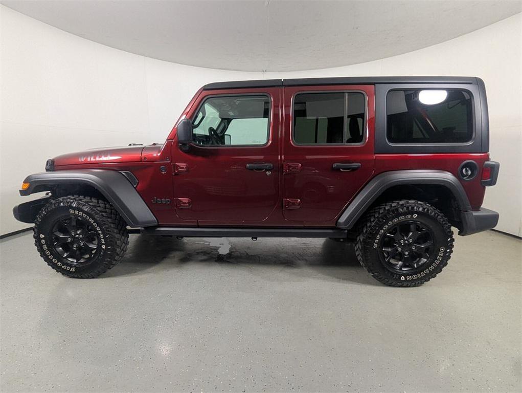 used 2022 Jeep Wrangler car, priced at $29,488
