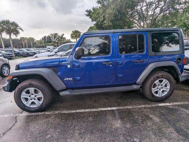 used 2018 Jeep Wrangler Unlimited car, priced at $28,500