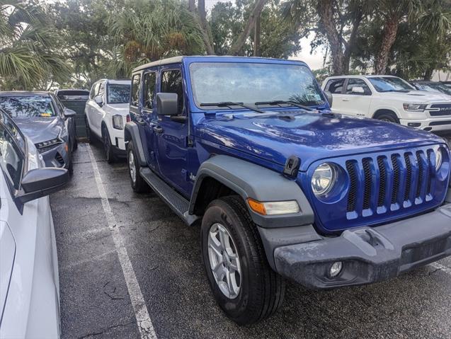 used 2018 Jeep Wrangler Unlimited car, priced at $28,500