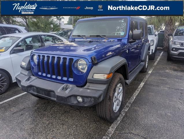 used 2018 Jeep Wrangler Unlimited car, priced at $28,500