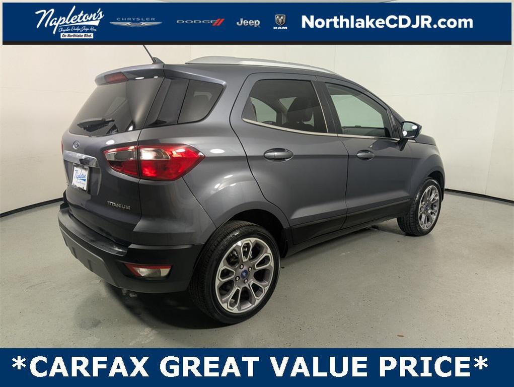 used 2021 Ford EcoSport car, priced at $14,348