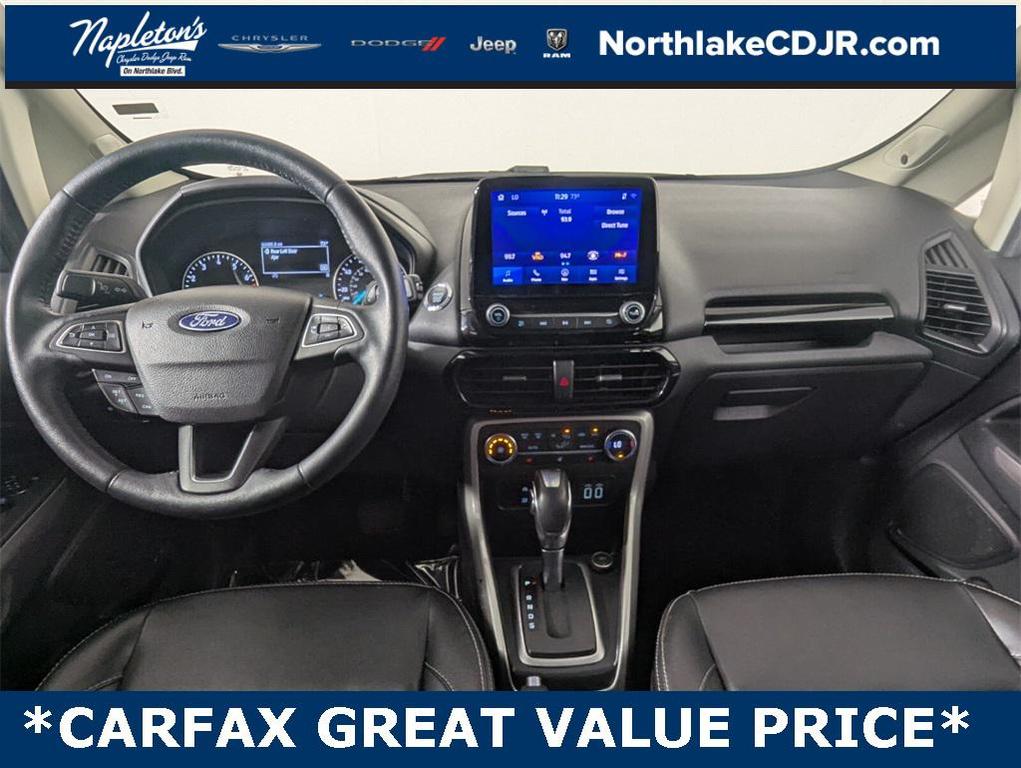 used 2021 Ford EcoSport car, priced at $14,348