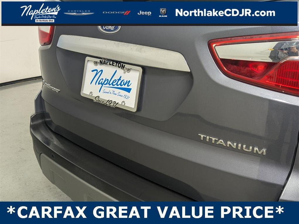 used 2021 Ford EcoSport car, priced at $14,348