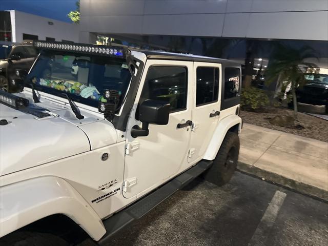 used 2016 Jeep Wrangler Unlimited car, priced at $19,992