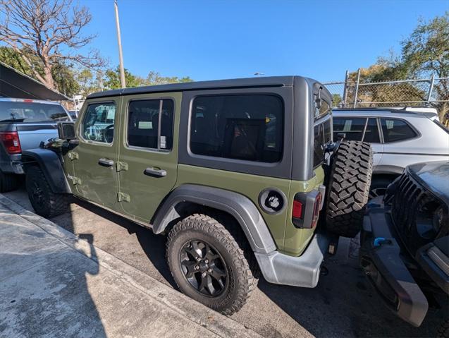 used 2021 Jeep Wrangler Unlimited car, priced at $28,999