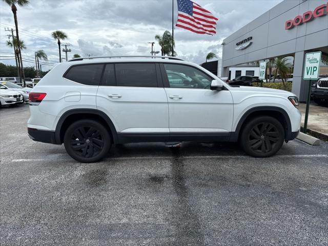 used 2021 Volkswagen Atlas car, priced at $24,988