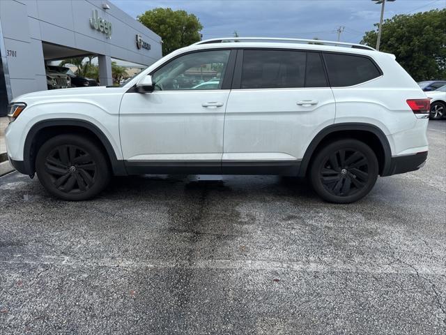 used 2021 Volkswagen Atlas car, priced at $24,988
