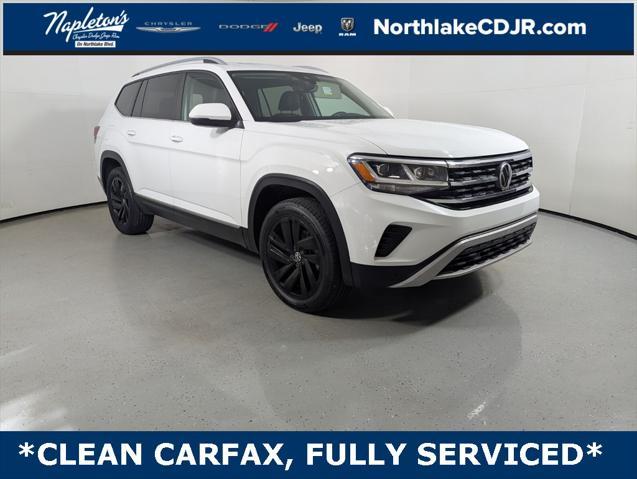 used 2021 Volkswagen Atlas car, priced at $24,488