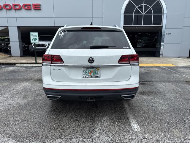used 2021 Volkswagen Atlas car, priced at $24,988