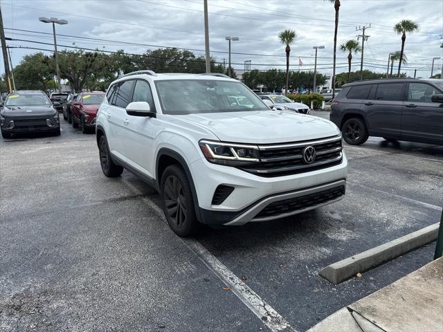 used 2021 Volkswagen Atlas car, priced at $24,988