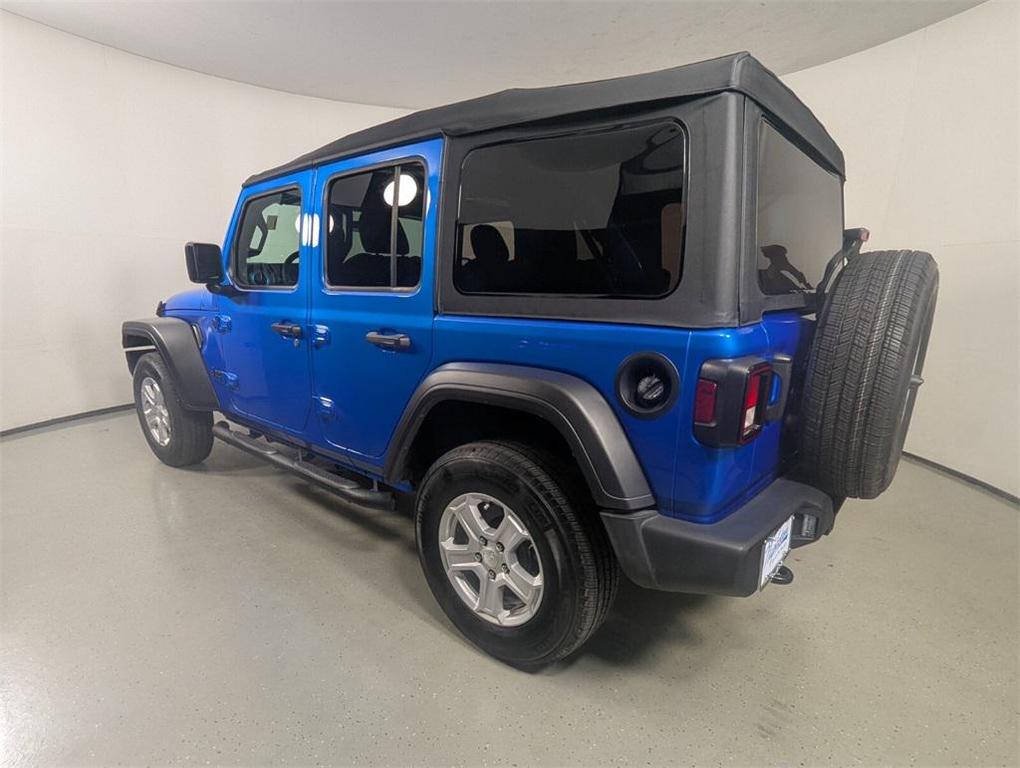 used 2022 Jeep Wrangler Unlimited car, priced at $31,988