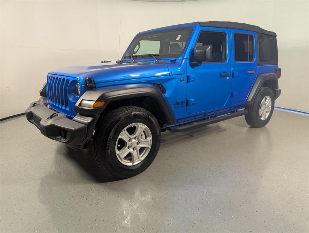 used 2022 Jeep Wrangler Unlimited car, priced at $31,988