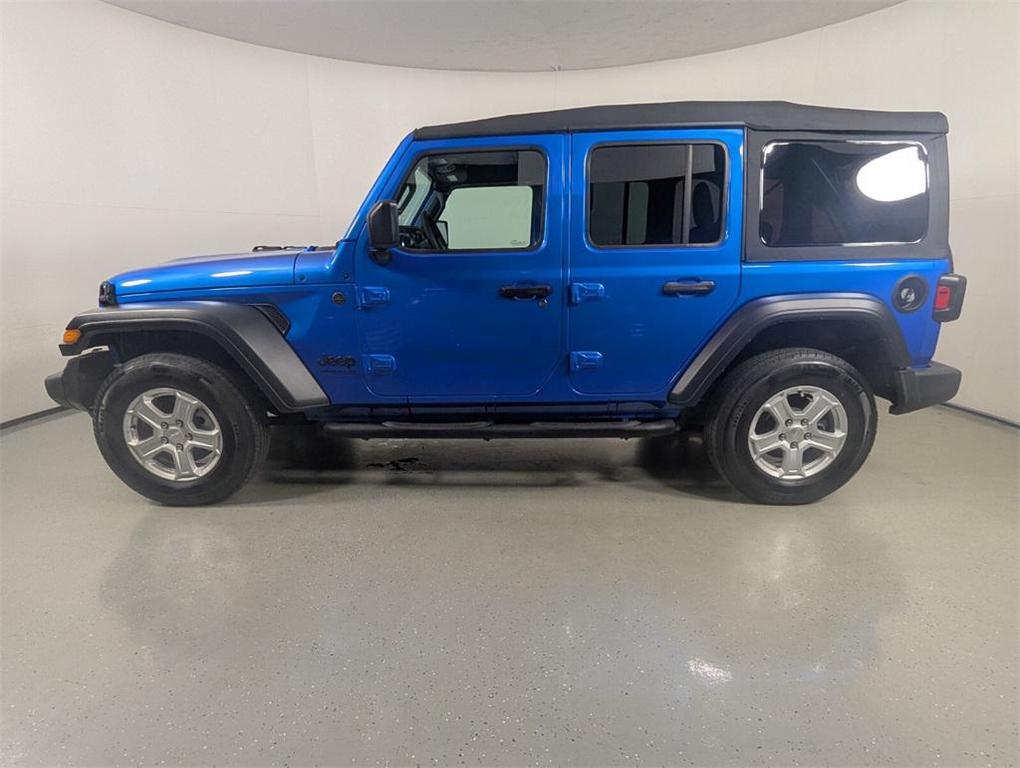 used 2022 Jeep Wrangler Unlimited car, priced at $31,988