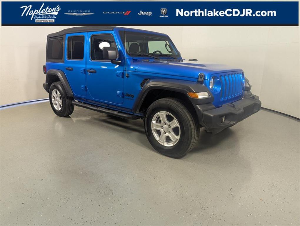 used 2022 Jeep Wrangler Unlimited car, priced at $31,988