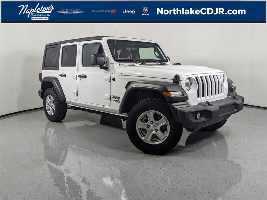 used 2021 Jeep Wrangler Unlimited car, priced at $24,999