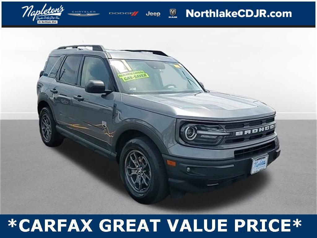 used 2021 Ford Bronco Sport car, priced at $20,388