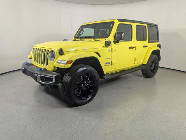 used 2022 Jeep Wrangler Unlimited 4xe car, priced at $33,492