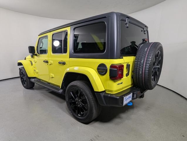 used 2022 Jeep Wrangler Unlimited 4xe car, priced at $33,492