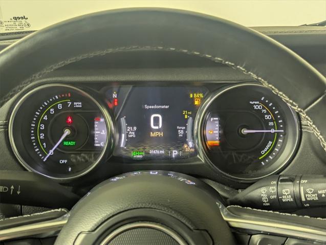 used 2022 Jeep Wrangler Unlimited 4xe car, priced at $33,492