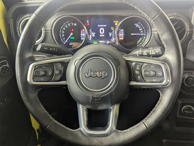used 2022 Jeep Wrangler Unlimited 4xe car, priced at $33,492