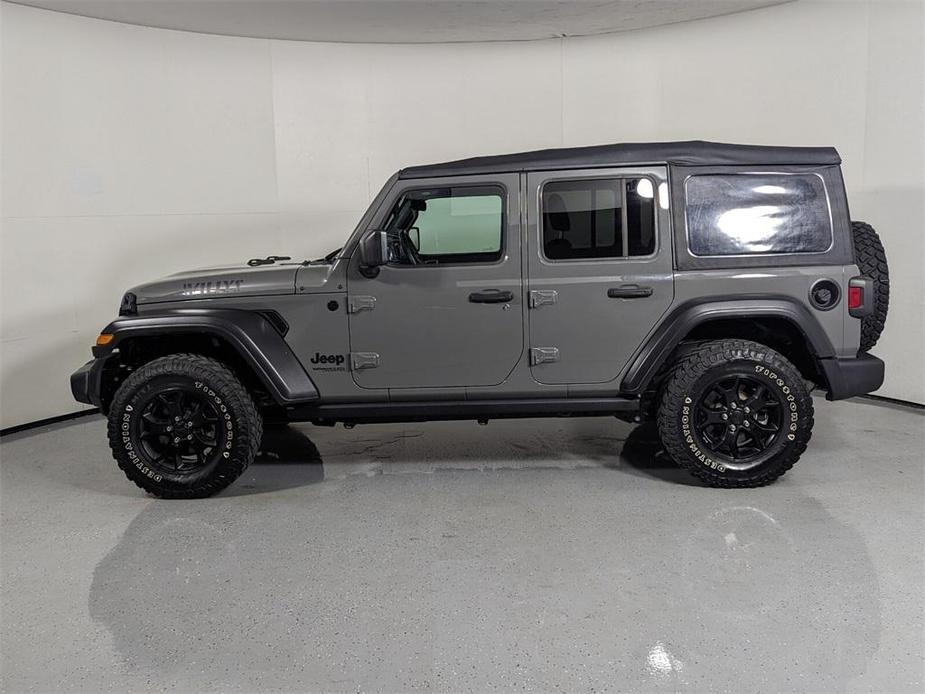used 2020 Jeep Wrangler Unlimited car, priced at $32,250