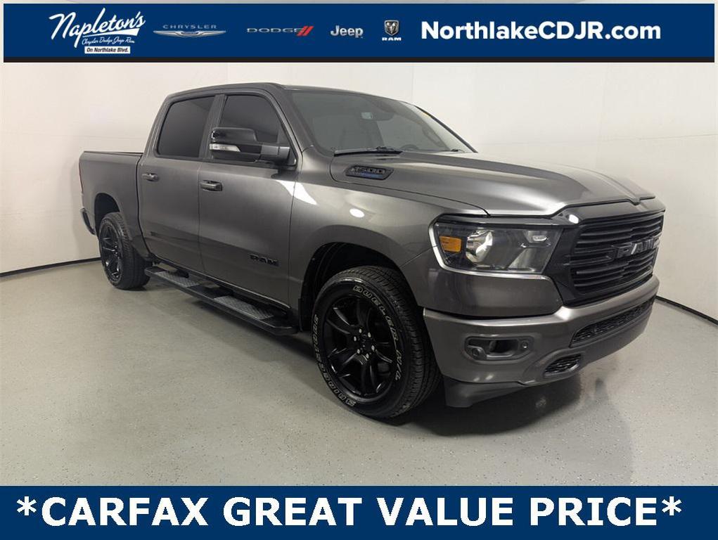 used 2021 Ram 1500 car, priced at $26,992
