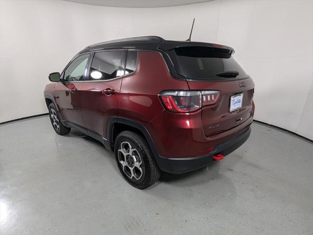 used 2022 Jeep Compass car, priced at $21,900