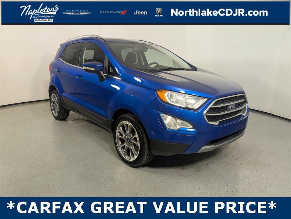 used 2021 Ford EcoSport car, priced at $12,888