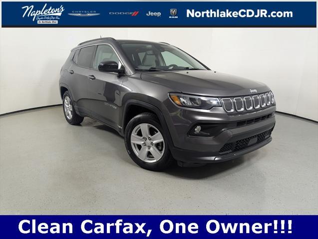 used 2022 Jeep Compass car, priced at $17,488