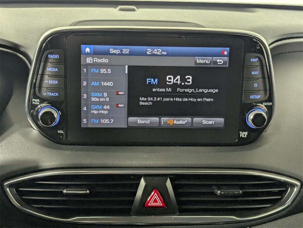 used 2020 Hyundai Santa Fe car, priced at $14,448