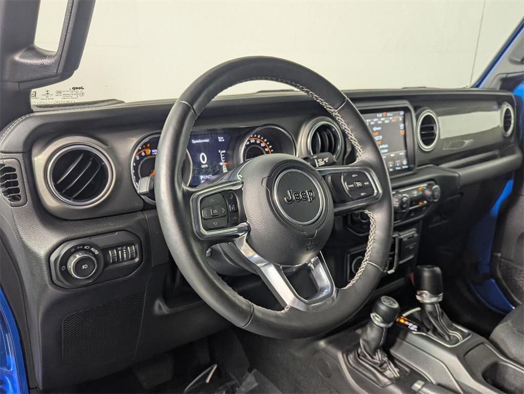used 2022 Jeep Wrangler Unlimited car, priced at $36,992