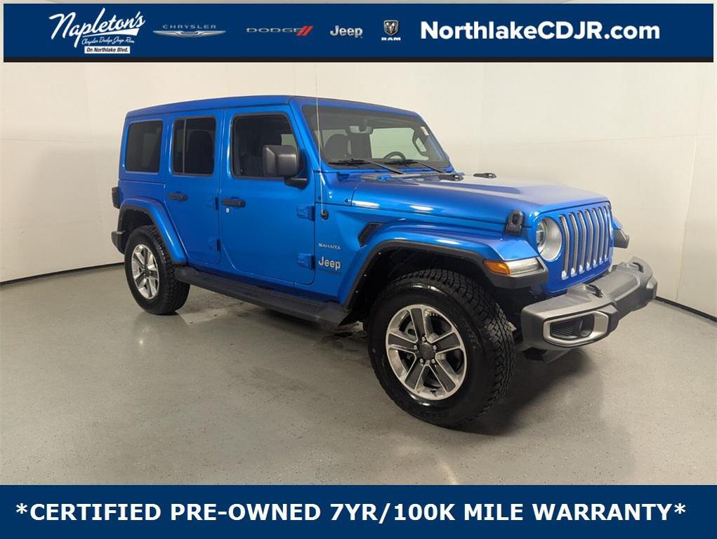 used 2022 Jeep Wrangler Unlimited car, priced at $36,992