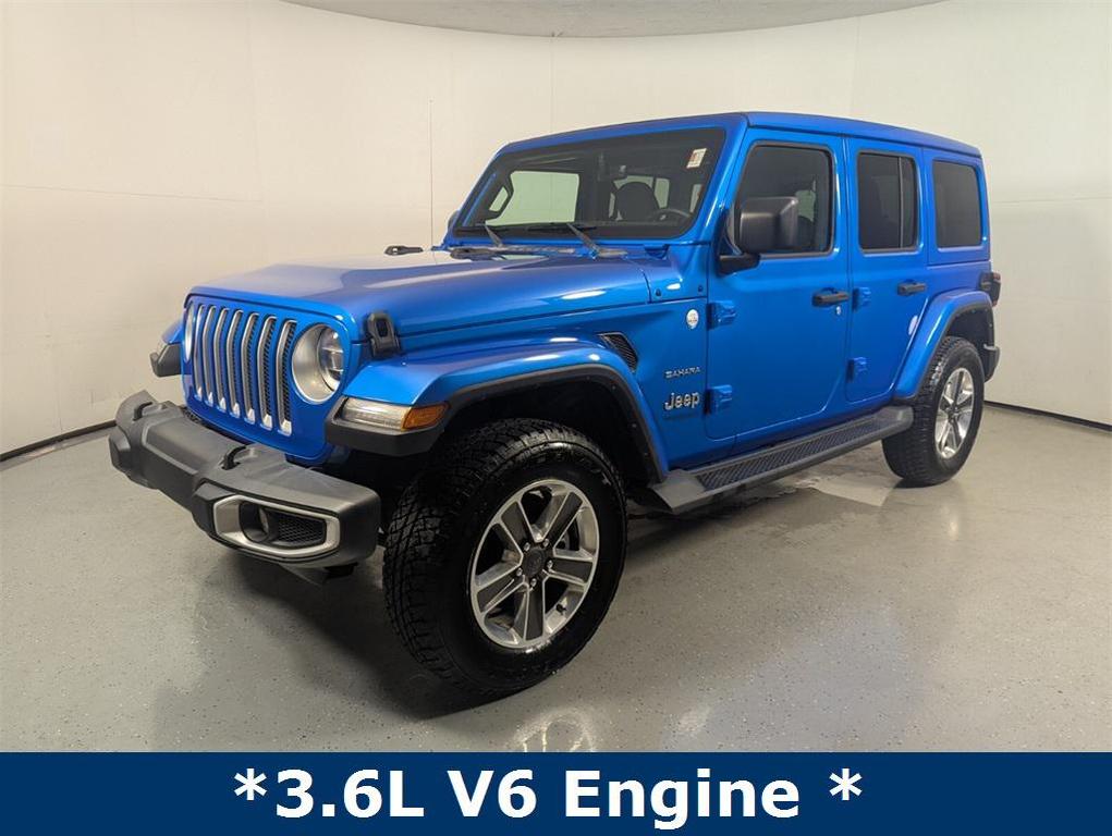 used 2022 Jeep Wrangler Unlimited car, priced at $32,988