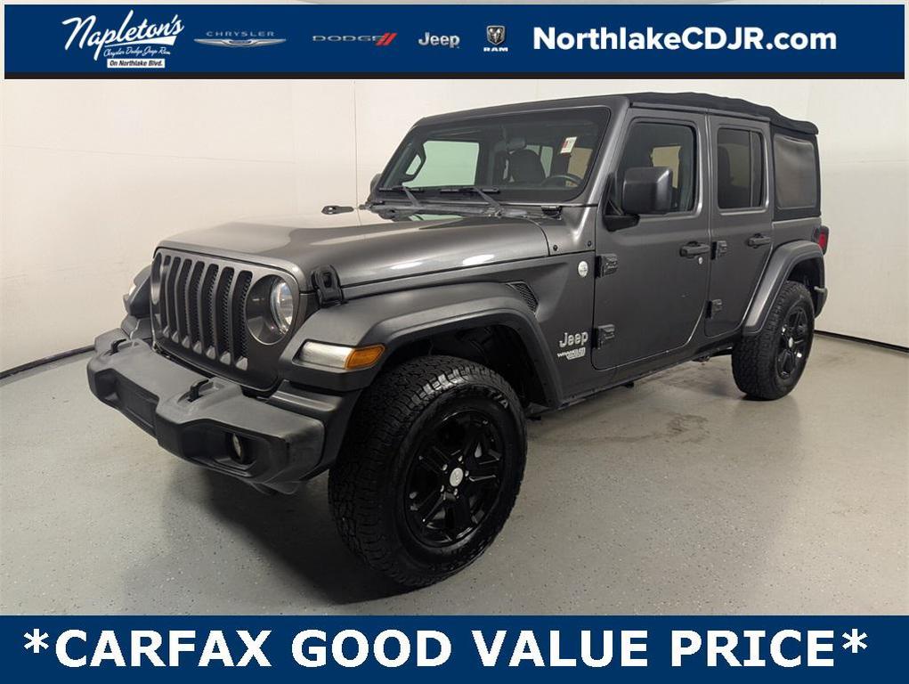used 2018 Jeep Wrangler Unlimited car, priced at $19,988