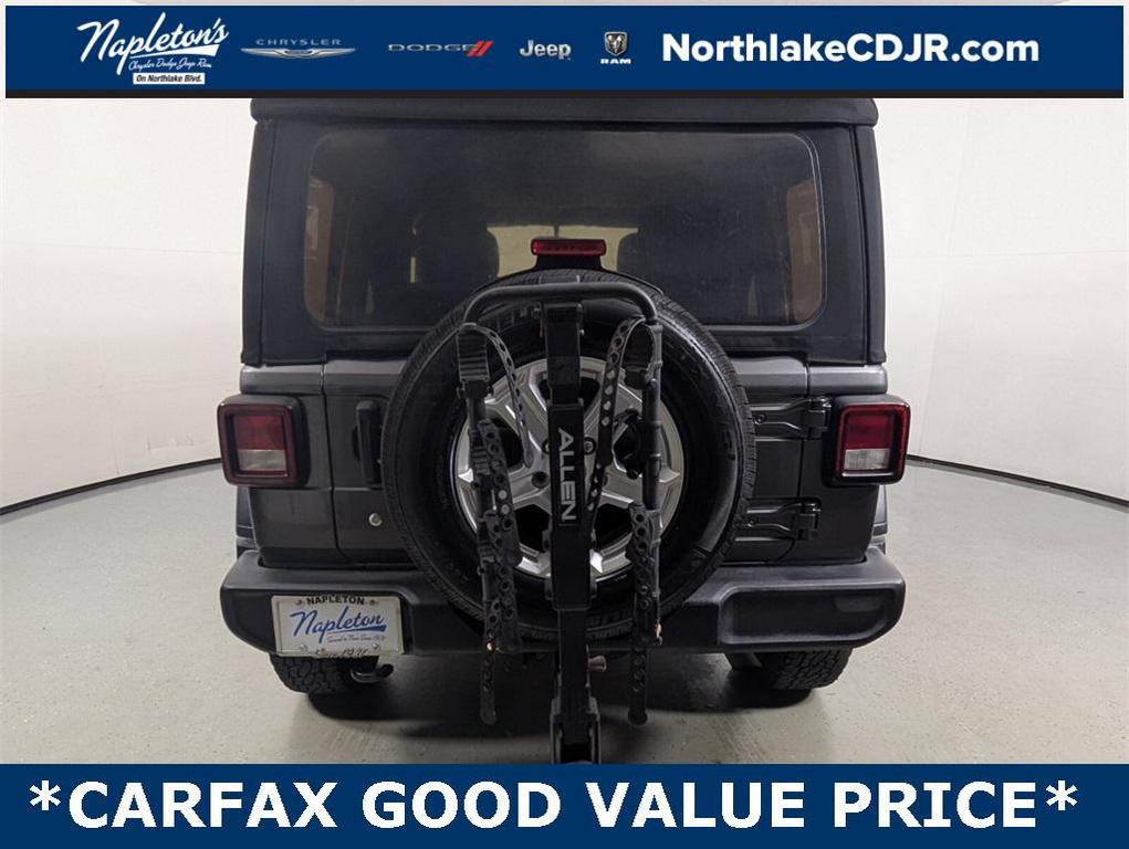 used 2018 Jeep Wrangler Unlimited car, priced at $19,988