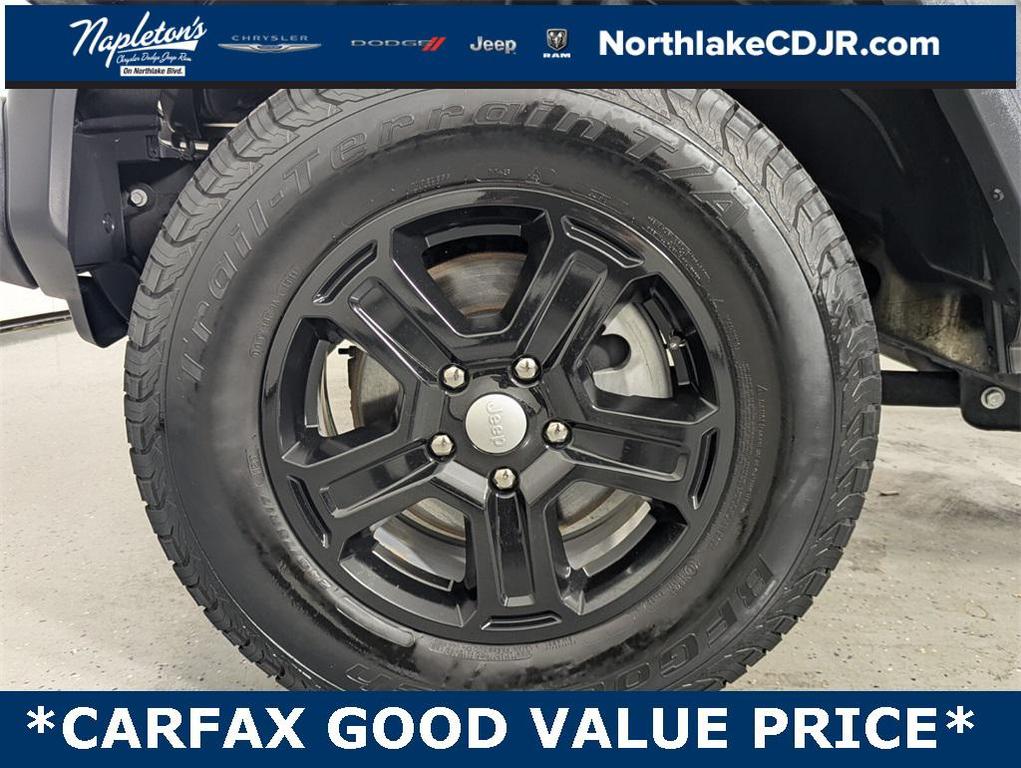 used 2018 Jeep Wrangler Unlimited car, priced at $19,988