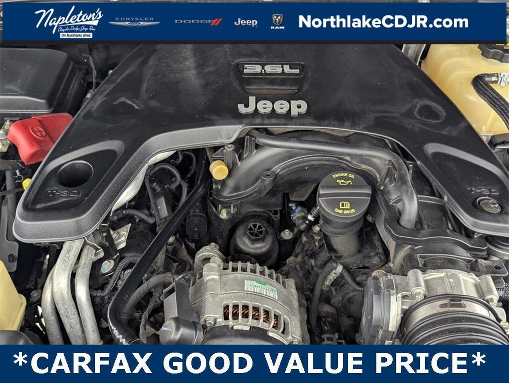 used 2018 Jeep Wrangler Unlimited car, priced at $19,988