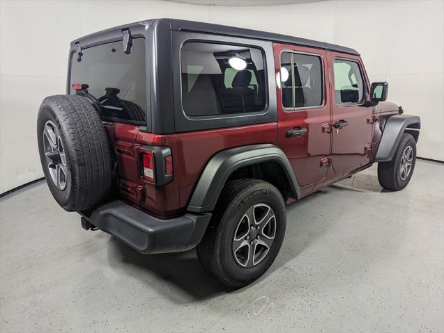 used 2021 Jeep Wrangler Unlimited car, priced at $31,900