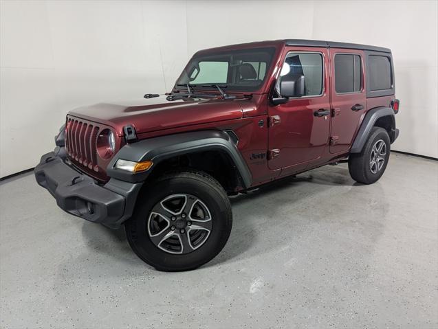 used 2021 Jeep Wrangler Unlimited car, priced at $31,900